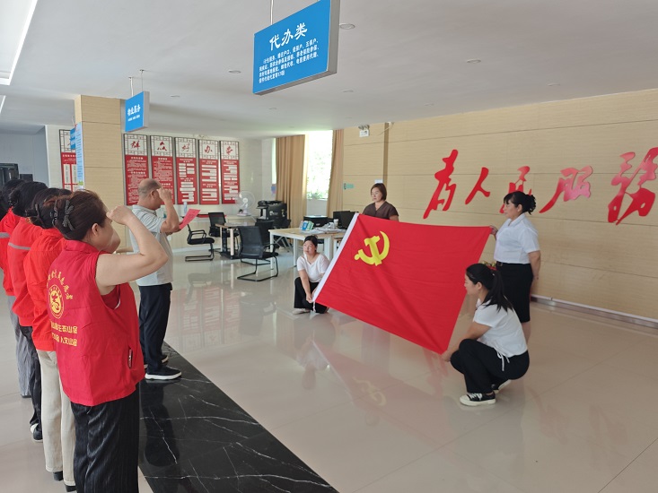 嵩縣山金公司赴駐地社區開展志愿服務日活動